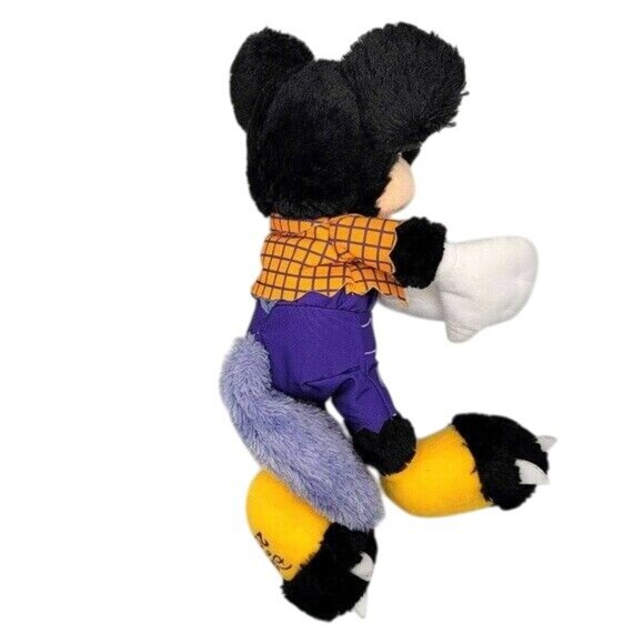 Disney Mickey Mouse Werewolf Plush Toy FangsTail Furry Costume Halloween 2019 - Picture 8 of 10